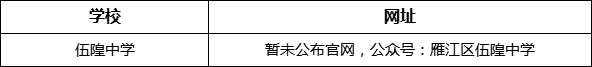 資陽市伍隍中學網(wǎng)址是什么？