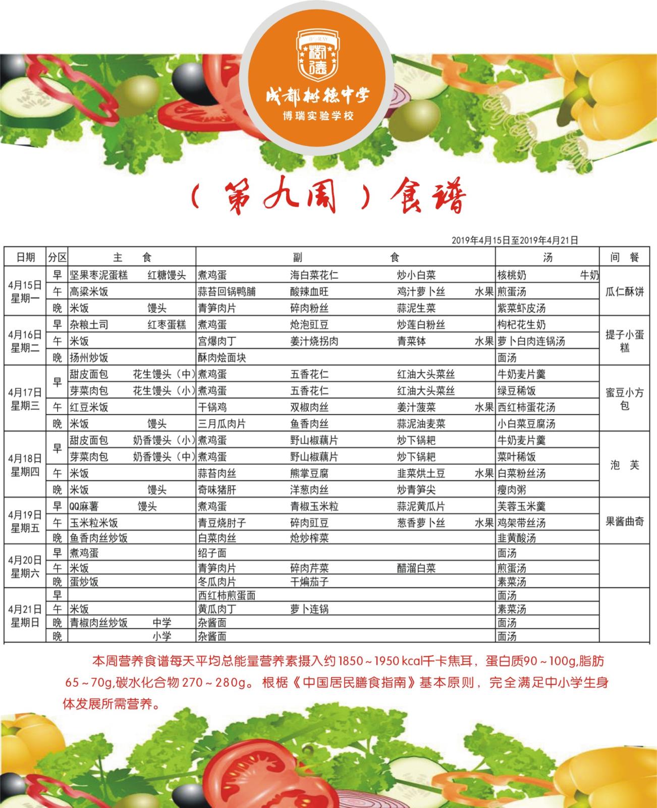 樹(shù)德中學(xué)博瑞實(shí)驗(yàn)學(xué)校食堂怎么樣？