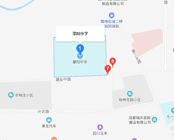 彭州市濛陽中學在哪里？