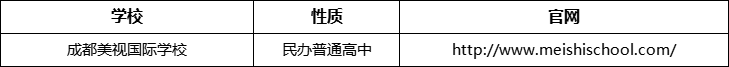 成都市成都美視國際學(xué)校官網(wǎng)、網(wǎng)址、官方網(wǎng)站