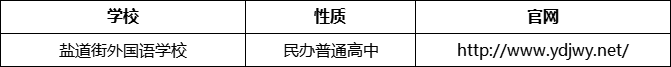 成都市鹽道街外國語學(xué)校官網(wǎng)、網(wǎng)址、官方網(wǎng)站
